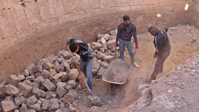 Mardin'deki kazıda ortaya çıktı! Roma İmparatoru yaptırmak için Suriye’den özel usta getirtmiş...