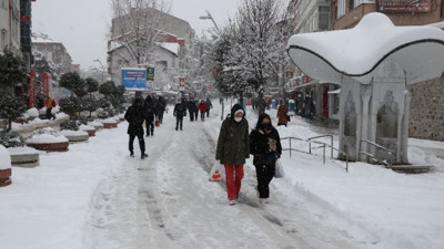 Bolu'da hayat buz tuttu! Türkiye'nin en soğuk ili oldu