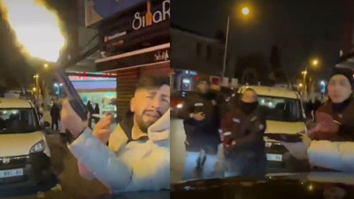 Magandaya bekçi şoku! Sosyal medya bu görüntüleri konuşuyor