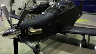 Yerli ve milli eğitim uçağı HÜRKUŞ ilk kez görüntülendi