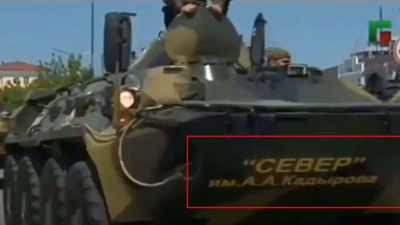 Ramzan Kadirov cephesi görüntüleri paylaştı. Ukrayna ile Rusya arasındaki gerilime Çeçenler de dahil oldu