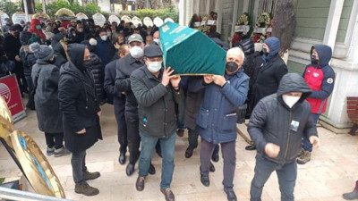 Erol Evgin'in ağabeyi son yolculuğunu uğurlandı