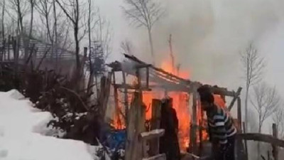 İki kardeş yangında feci şekilde hayatını kaybetti
