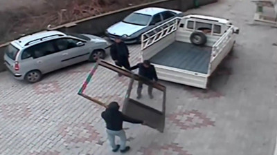 Suç makineleri hırsızlık yaptı nakliyeci yardım etti