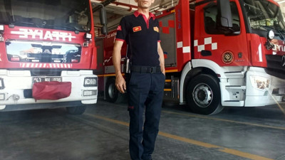 İtfaiye eri 7 aylık yaşam savaşını kaybetti