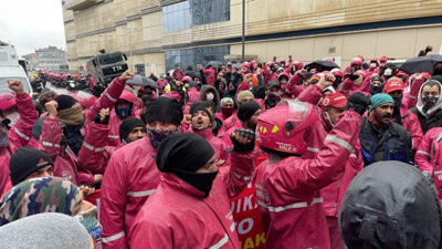 Yemeksepeti işçileri eylemlerinin 5'inci gününde. Haklarını istiyorlar