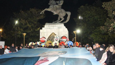 Samsun'da Onur Anıtı’nda nöbet devam ediyor