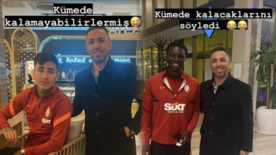 Galatasaray'da kriz çıkartan fotoğraflar! Mustafa Ekmekçi'nin Pulgar ve Gomis fotoğraflarına yazdıkları büyük tepki çekti