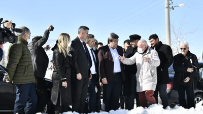 Isparta Afet Bölgesi ilan edilmeli! İYİ Parti heyeti günlerdir elektrik ve doğalgaz olmayan kentte