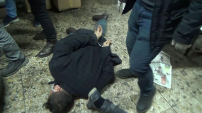 Beyoğlu'nda nefes kesen baskın