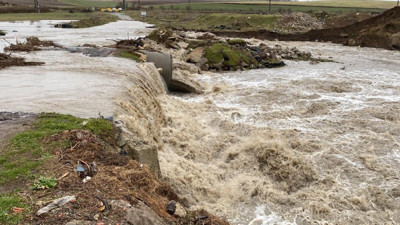Çorlu Deresi taştı
