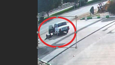 Aracından uçtu 11 bin TL ceza yedi