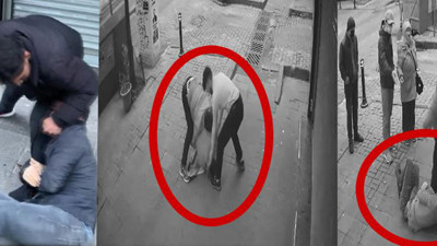 İstanbul’un göbeğinde gasp dehşeti! Yaralı halde saldırganın bacağına sarıldı