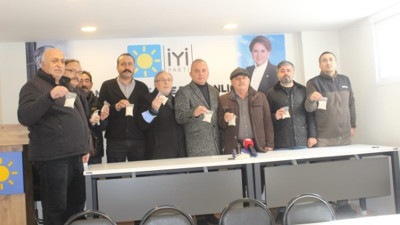 ‘Gaz pahalı diyenlere kuru fasulye dağıtın’ diyen Turgay Güler’e İYİ Parti’den fasulyeli protesto