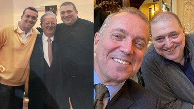 Paranın kokusunu her zaman önceden alan adam Cem Uzan sır gibi saklanan Hakan Uzan'la poz verdi