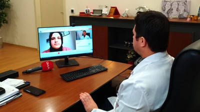 Korona hastalarına evden online muayene