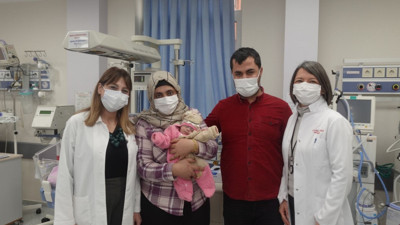 480 gram doğdu, yaşam savaşı verdi