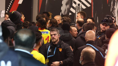 Beşiktaş-Göztepe maçında olay