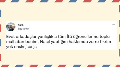 Yanlışlıkla tüm üniversiteye burs maili attı. Sosyal medyada viral oldu