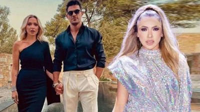 Hadise ve Mehmet Dinçerler aşka geldi! 14 Şubat'ı erken kutladılar