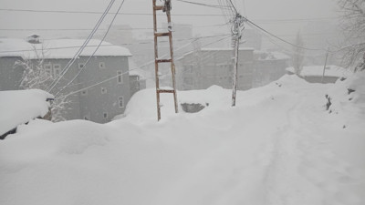 Hakkari'de 20 yerleşim yeri ulaşıma kapandı