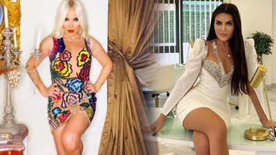 Selin Ciğerci ve Lerzan Mutlu'nun dans şovu seyircileri coşturdu.