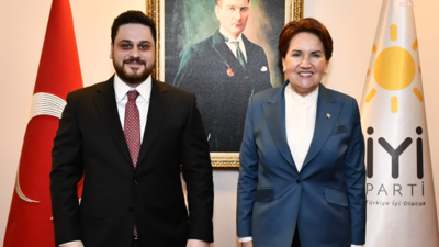 Hüseyin Baş'tan İYİ Parti Lideri Meral Akşener'e geçmiş olsun ziyareti