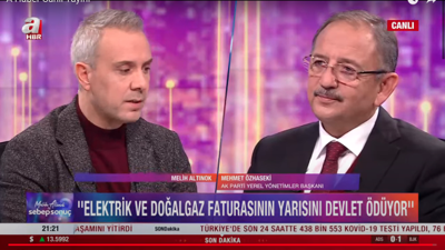 AKP’li Mehmet Özhaseki'den ‘Şükürler olsun’ dedirtecek doğal gaz açıklaması ‘1000 liralık doğalgaz faturası aslında 4000 lira’