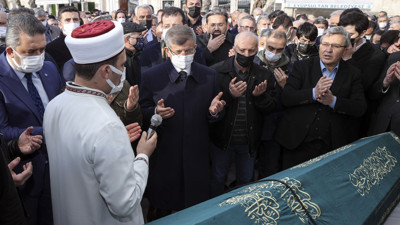 Ahmet Davutoğlu'nun kayınpederi son yolculuğuna uğurlandı
