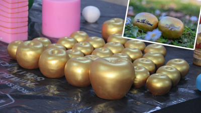 Paris'in Afrodit'e verdiği altın elma, hediyelik eşya oldu