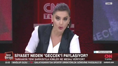 Hande Fırat sahte hesaptan Bakan Koca adına atılan Tarkan paylaşımını canlı yayına taşıdı