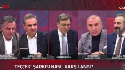 Bahçeli'nin danışmanı Metin Özkan canlı yayında Tarkan'ı tehdit etti