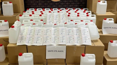 İzmir'de etil alkol baskını