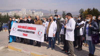 Hekimler Tokat'ta da iş bıraktı!