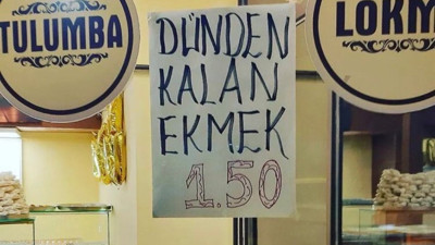 Fırınlarda bir önceki günden kalan ekmekler satılmaya başlandı