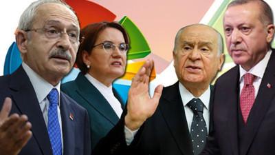 Son seçim anketinde ortaya çıktı. İki parti birbirinin oylarını eritti