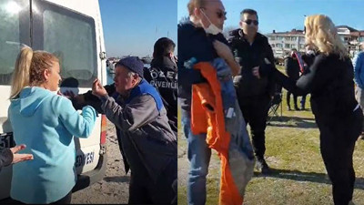 Bakırköy'de hayvanseverler ile belediye çalışanları birbirine girdi: Ben hakimim senin a... s...