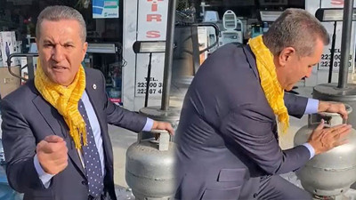 Fahiş tüp fiyatlarına isyan etti! Mustafa Sarıgül tüpü tokatladı