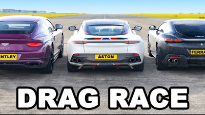 Ferrari, Aston ve Bentley yarışında kim kazanır?