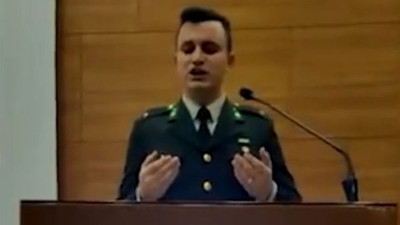 Mezuniyet töreninde dua etmişti! Milli Savunma Bakanlığı'ndan açıklama geldi