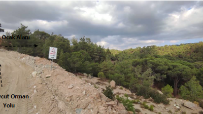 Eczacıbaşı'nın Milas'ta açtığı dev krater