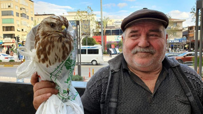 Hakkı Bulut hayranı şahin doğaya salındı