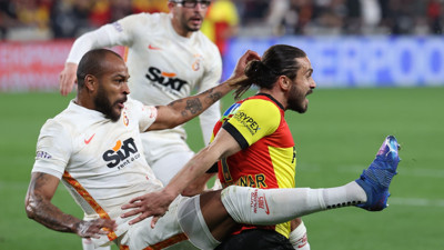 Göztepe Galatasaray maçından ekrana gelmeyen görüntüler