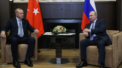 Cumhurbaşkanı Erdoğan Putin'le telefonda görüştü
