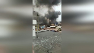 Ruslar sanayi bölgelerini ateş altına aldı