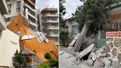 Hatay'ı fırtına vurdu! Dörtyol'da okullar tatil. İskenderun Limanı'nda işlemler durdu...