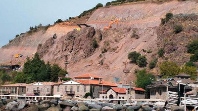 Assos'taki kaya ıslahına mahkemeden 'yürütmeyi durdurma'