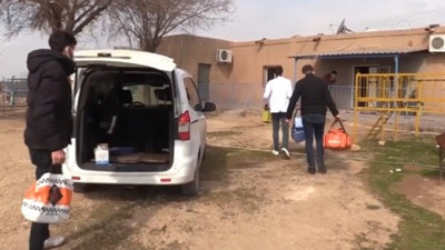 Bakan Koca, Suriye sınırındaki aşı çalışmalarını paylaştı