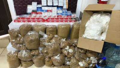 Zonguldak'ta kaçak tütün operasyonu