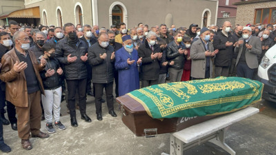 Zonguldak'ta maden ocağındaki göçükte ölen işçi son yolculuğuna uğurlandı